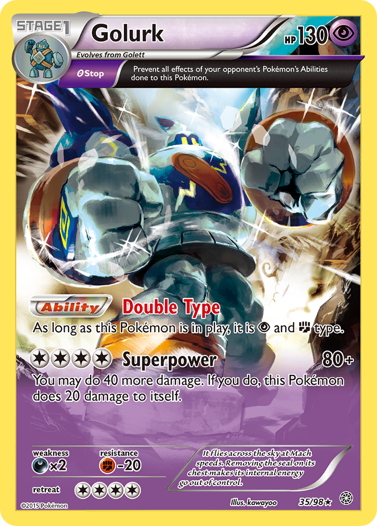 Golurk (35/98) [XY: Ancient Origins] | L.A. Mood Comics and Games