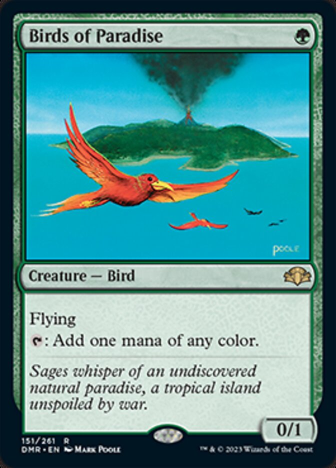 Birds of Paradise [Dominaria Remastered] | L.A. Mood Comics and Games