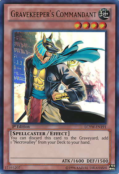 Gravekeeper's Commandant [LCYW-EN191] Ultra Rare | L.A. Mood Comics and Games