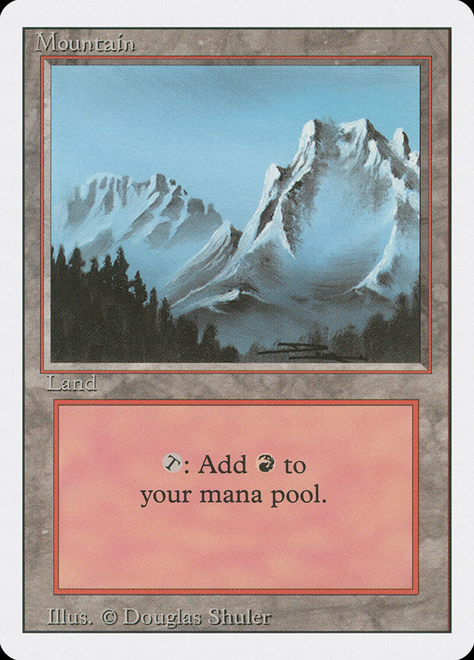 Mountain (Snow Top / Highest Point on Right) [Revised Edition] | L.A. Mood Comics and Games