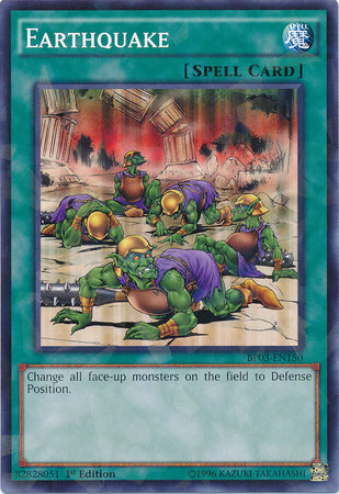 Earthquake [BP03-EN150] Shatterfoil Rare | L.A. Mood Comics and Games