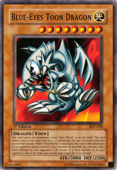 Blue-Eyes Toon Dragon [SDP-020] Common | L.A. Mood Comics and Games