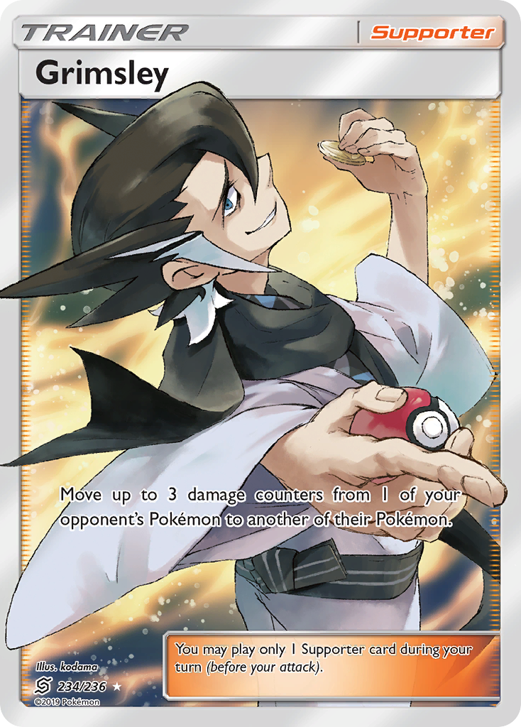 Grimsley (234/236) [Sun & Moon: Unified Minds] | L.A. Mood Comics and Games