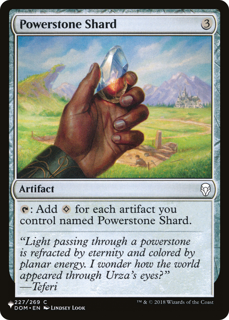 Powerstone Shard [The List] | L.A. Mood Comics and Games