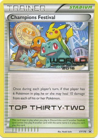 Champions Festival 2016 Top Thirty Two (XY176) [XY: Black Star Promos] | L.A. Mood Comics and Games