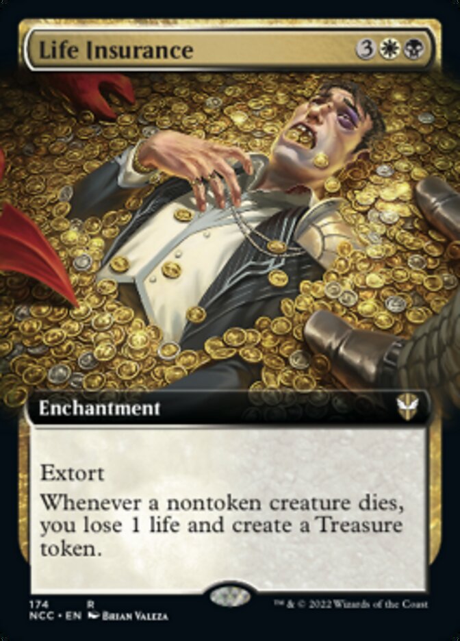 Life Insurance (Extended Art) [Streets of New Capenna Commander] | L.A. Mood Comics and Games