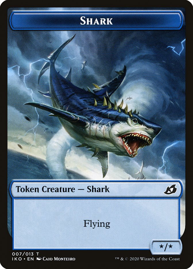 Shark // Shark Double-Sided Token [Pioneer Challenger Decks 2022] | L.A. Mood Comics and Games