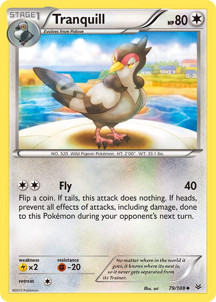 Tranquill (79/108) [XY: Roaring Skies] | L.A. Mood Comics and Games