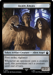 Alien Angel // Food (0027) Double-Sided Token [Doctor Who Tokens] | L.A. Mood Comics and Games