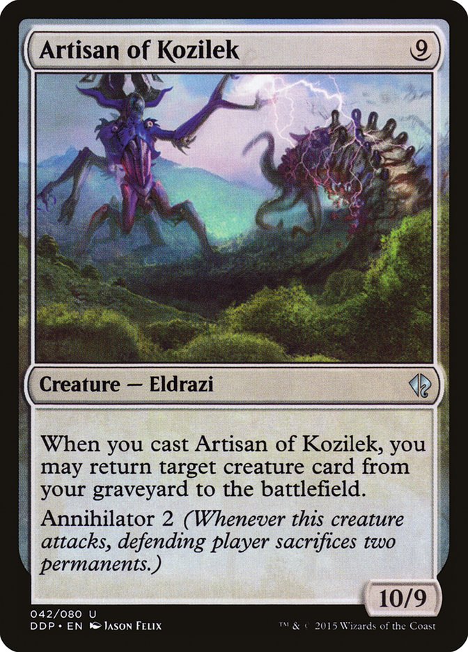 Artisan of Kozilek [Duel Decks: Zendikar vs. Eldrazi] | L.A. Mood Comics and Games