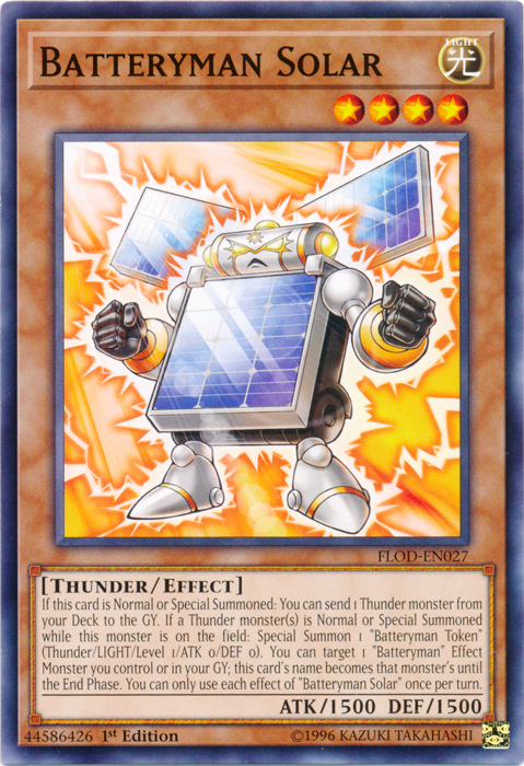 Batteryman Solar [FLOD-EN027] Common | L.A. Mood Comics and Games