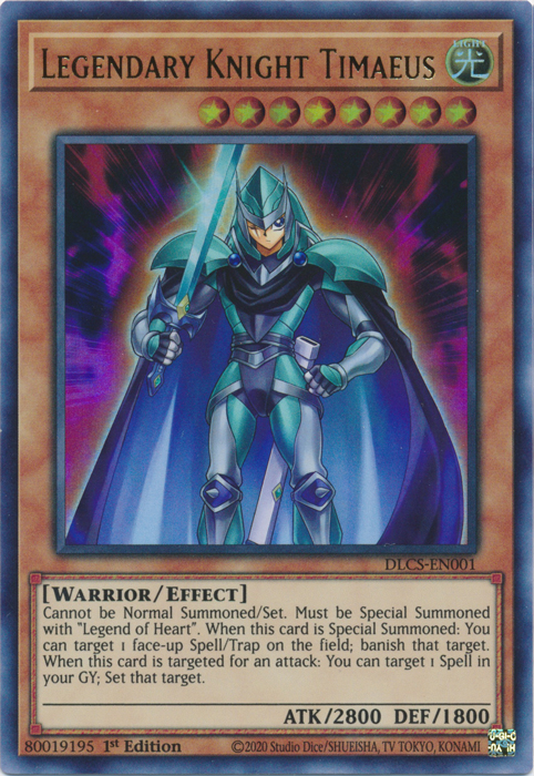 Legendary Knight Timaeus [DLCS-EN001] Ultra Rare | L.A. Mood Comics and Games