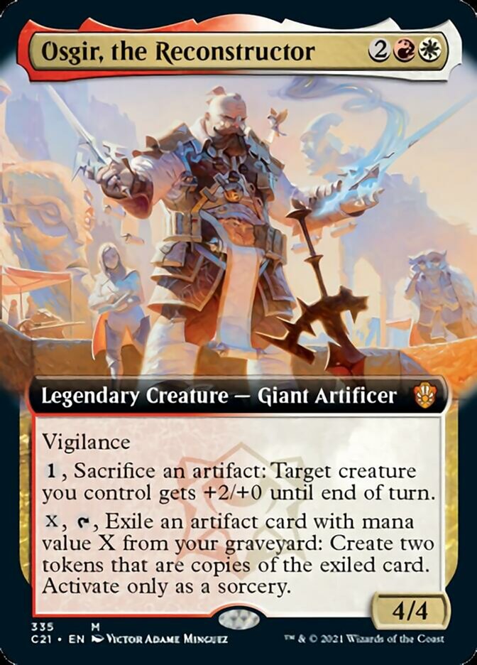 Osgir, the Reconstructor (Extended Art) [Commander 2021] | L.A. Mood Comics and Games