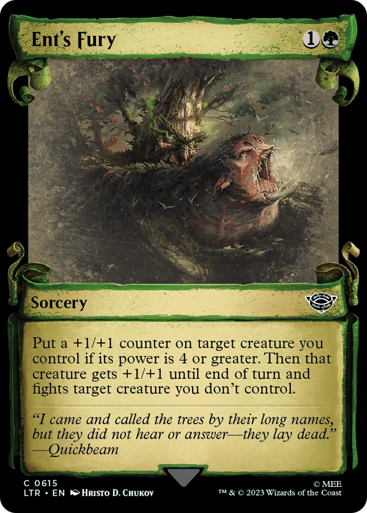 Ent's Fury [The Lord of the Rings: Tales of Middle-Earth Showcase Scrolls] | L.A. Mood Comics and Games