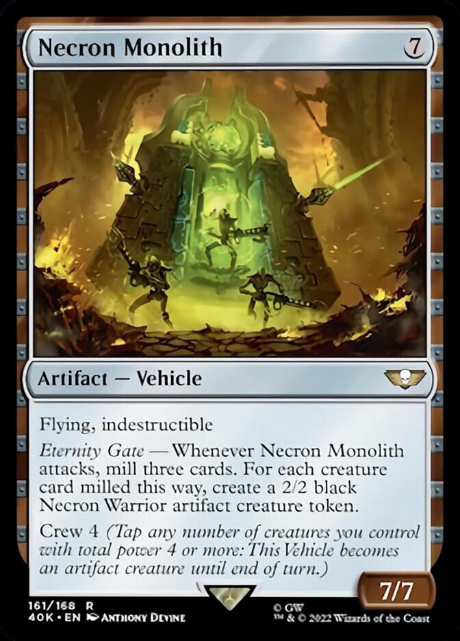 Necron Monolith (Surge Foil) [Warhammer 40,000] | L.A. Mood Comics and Games