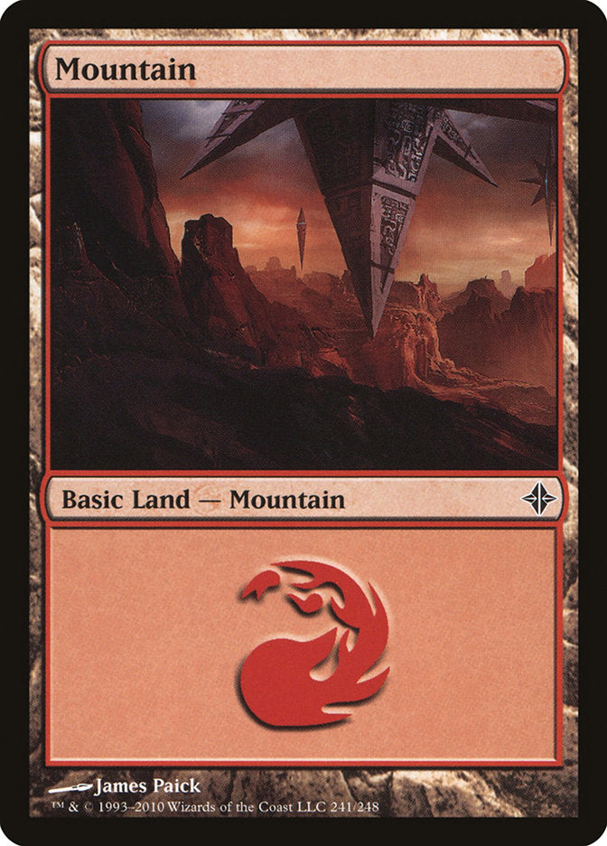 Mountain (241) [Rise of the Eldrazi] | L.A. Mood Comics and Games