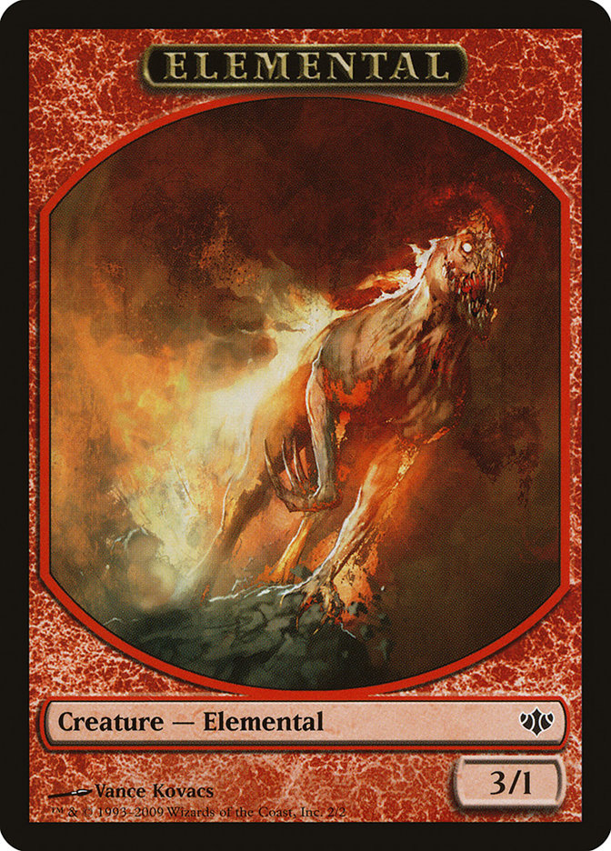 Elemental Token [Conflux Tokens] | L.A. Mood Comics and Games