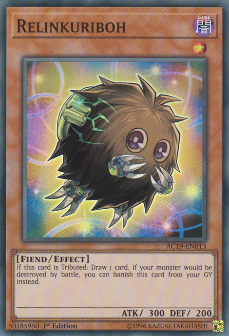 Relinkuriboh [AC19-EN013] Super Rare | L.A. Mood Comics and Games