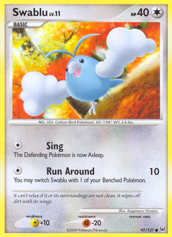 Swablu (97/127) [Platinum: Base Set] | L.A. Mood Comics and Games