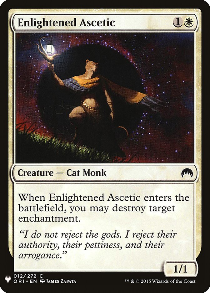 Enlightened Ascetic [Mystery Booster] | L.A. Mood Comics and Games