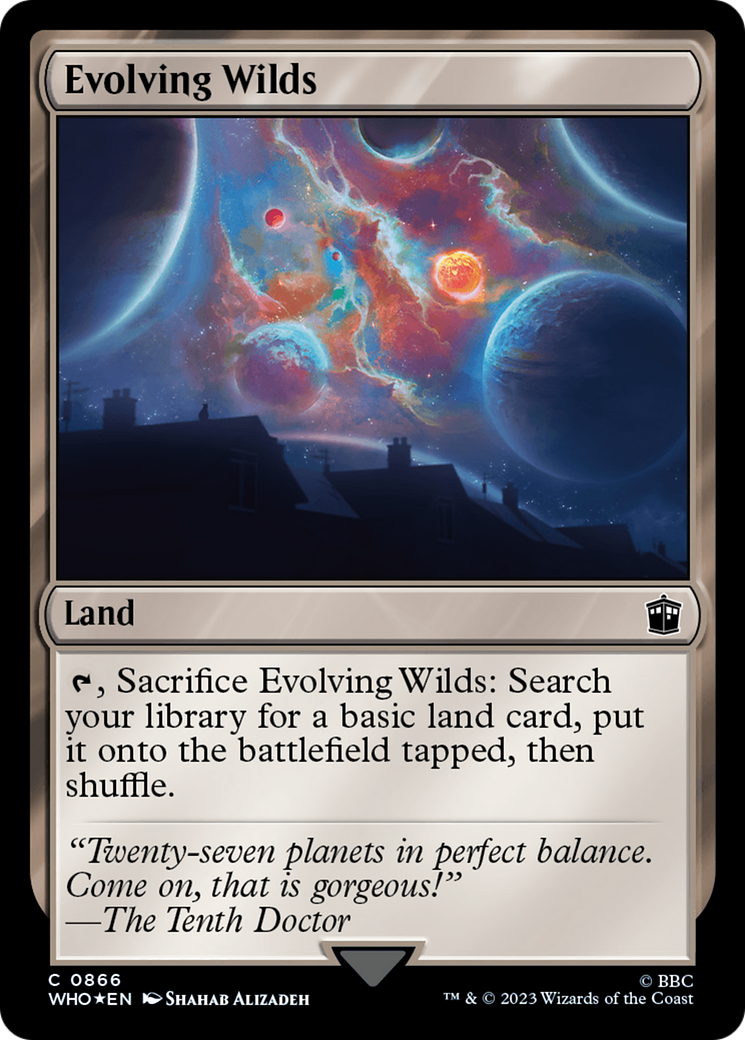 Evolving Wilds (Surge Foil) [Doctor Who] | L.A. Mood Comics and Games