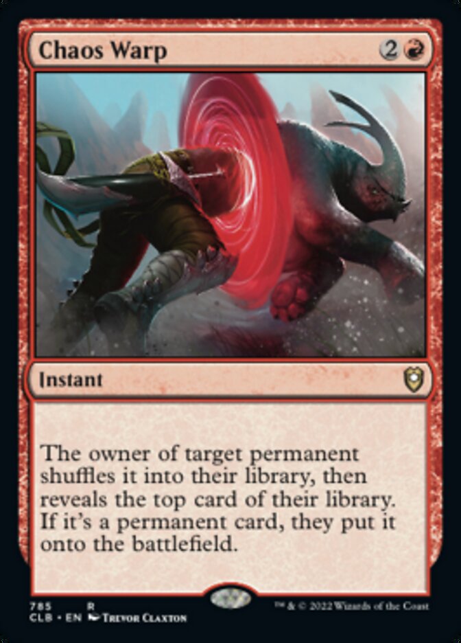 Chaos Warp [Commander Legends: Battle for Baldur's Gate] | L.A. Mood Comics and Games