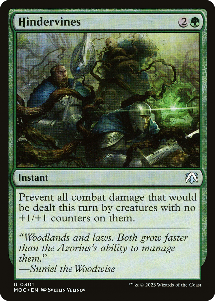 Hindervines [March of the Machine Commander] | L.A. Mood Comics and Games
