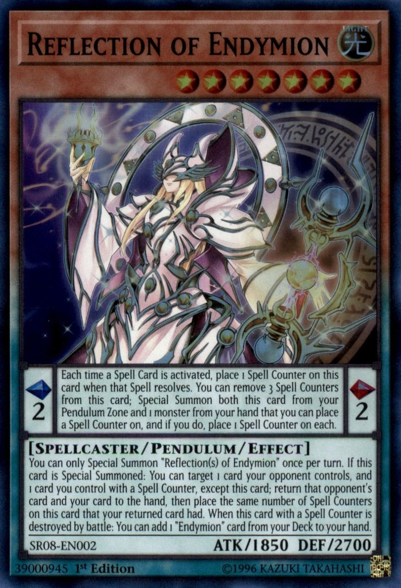 Reflection of Endymion [SR08-EN002] Super Rare | L.A. Mood Comics and Games
