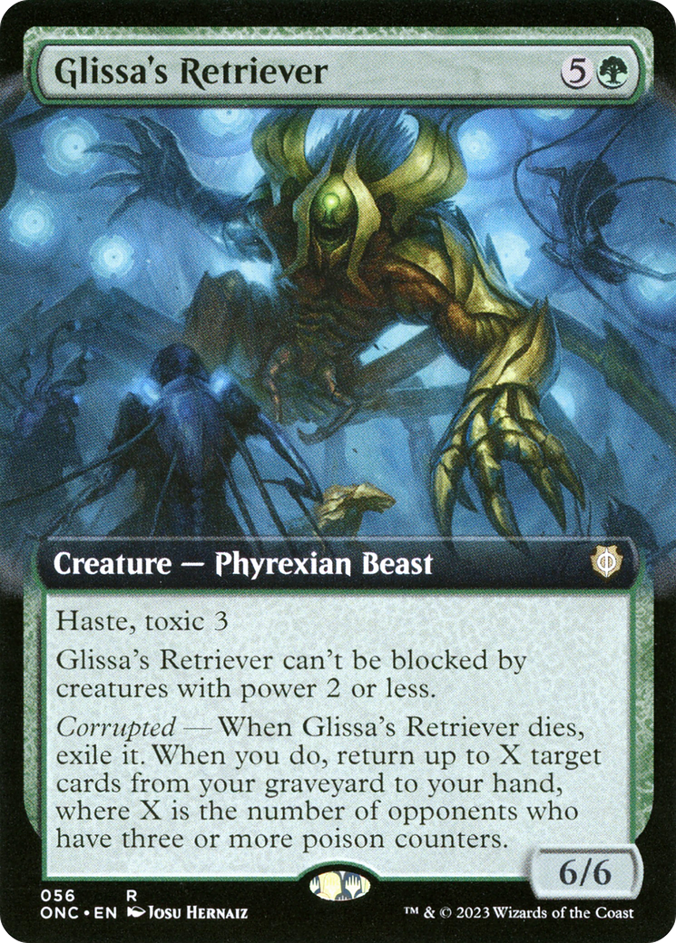 Glissa's Retriever (Extended Art) [Phyrexia: All Will Be One Commander] | L.A. Mood Comics and Games