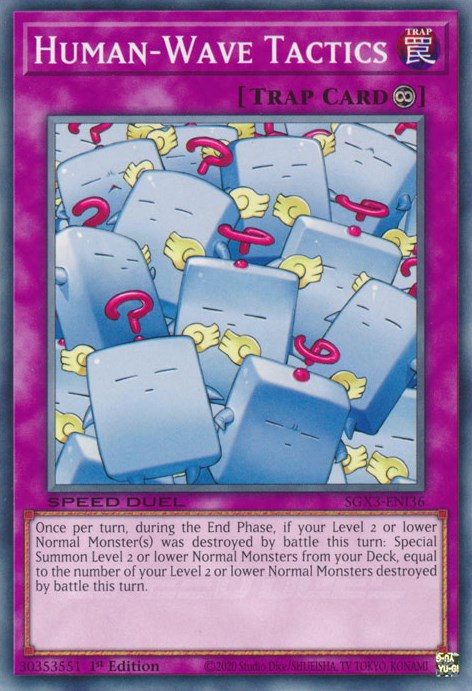 Human-Wave Tactics [SGX3-ENI36] Common | L.A. Mood Comics and Games