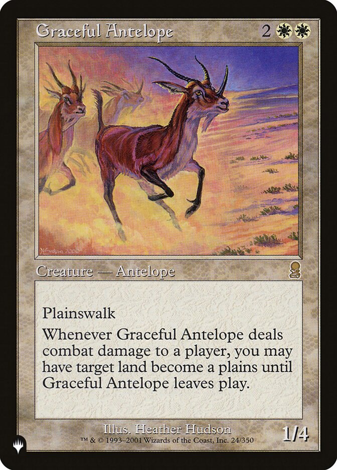 Graceful Antelope [The List] | L.A. Mood Comics and Games