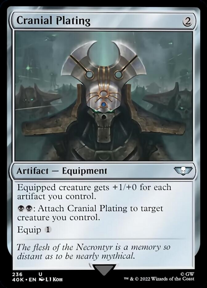Cranial Plating (Surge Foil) [Warhammer 40,000] | L.A. Mood Comics and Games