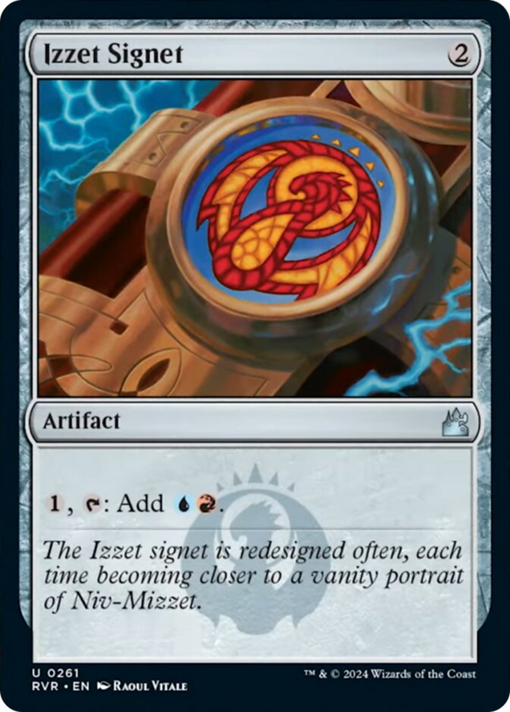 Izzet Signet [Ravnica Remastered] | L.A. Mood Comics and Games