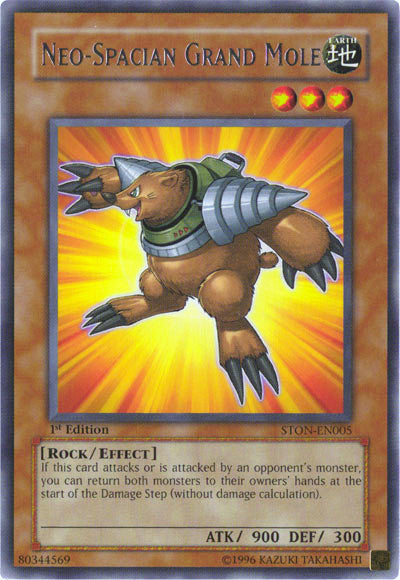 Neo-Spacian Grand Mole [STON-EN005] Rare | L.A. Mood Comics and Games