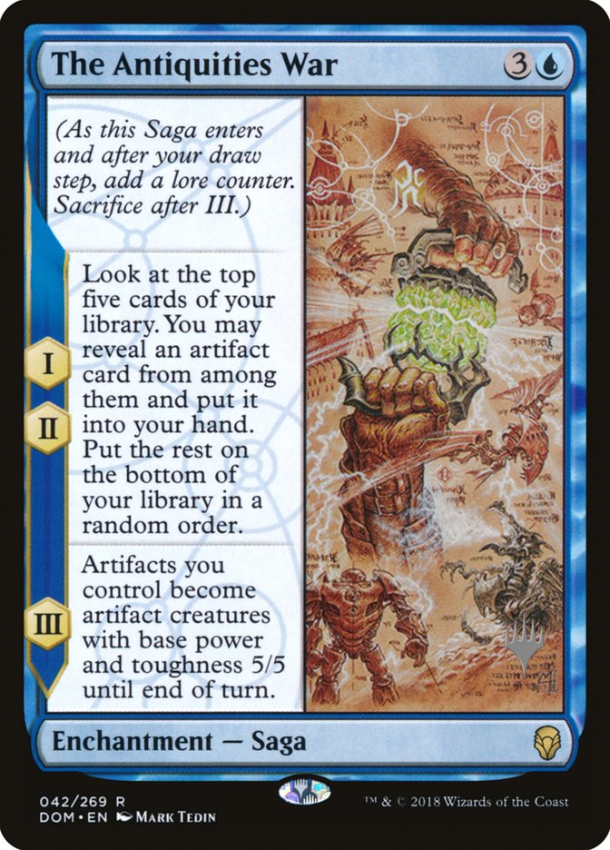 The Antiquities War (Promo Pack) [Dominaria Promos] | L.A. Mood Comics and Games