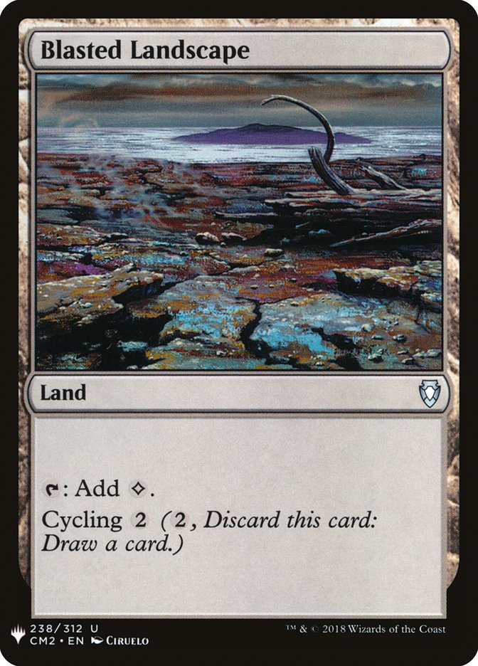 Blasted Landscape [Mystery Booster] | L.A. Mood Comics and Games