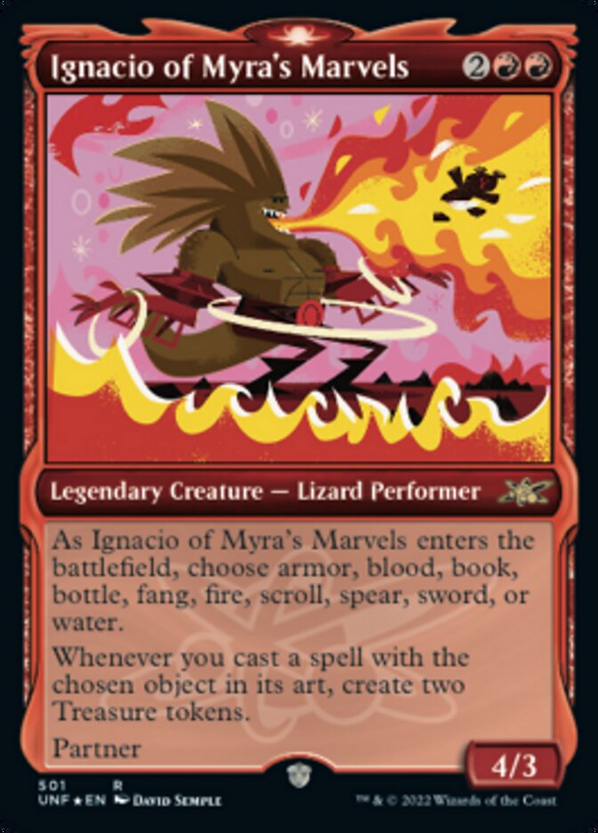 Ignacio of Myra's Marvels (Showcase) (Galaxy Foil) [Unfinity] | L.A. Mood Comics and Games