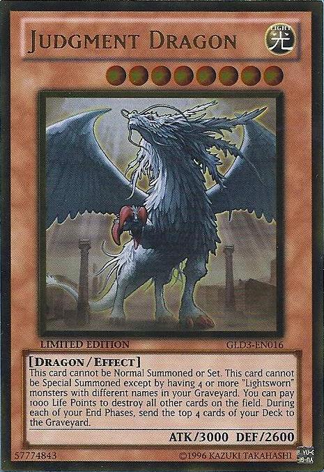 Judgment Dragon [GLD3-EN016] Gold Rare | L.A. Mood Comics and Games