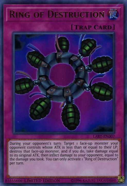 Ring of Destruction [LART-EN007] Ultra Rare | L.A. Mood Comics and Games