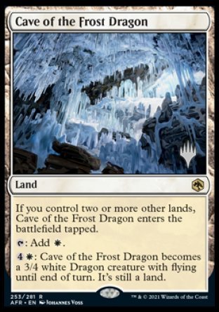 Cave of the Frost Dragon (Promo Pack) [Dungeons & Dragons: Adventures in the Forgotten Realms Promos] | L.A. Mood Comics and Games