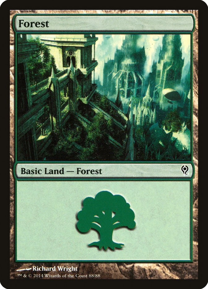 Forest (88) [Duel Decks: Jace vs. Vraska] | L.A. Mood Comics and Games