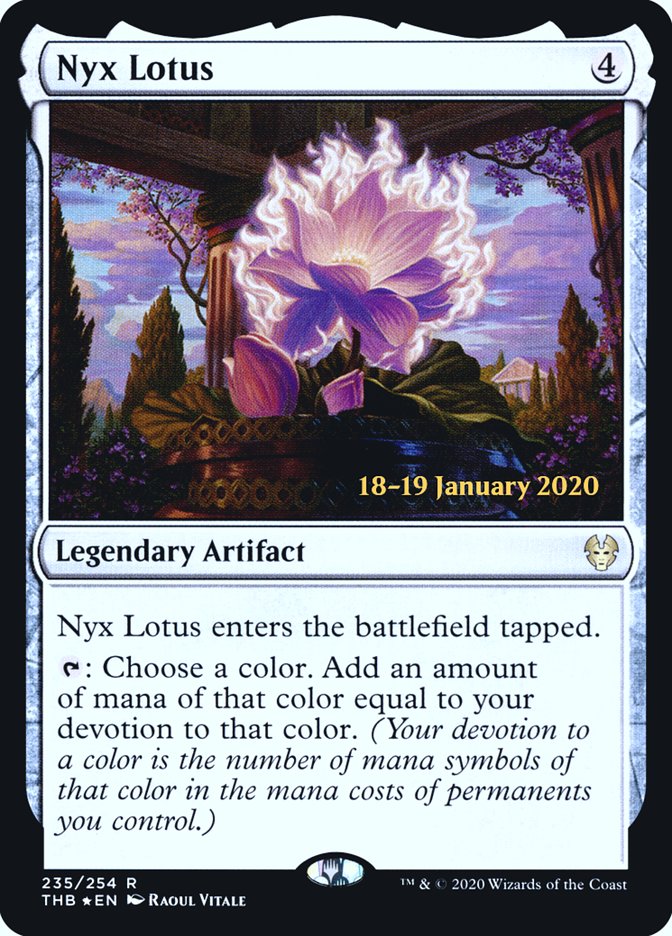 Nyx Lotus [Theros Beyond Death Prerelease Promos] | L.A. Mood Comics and Games