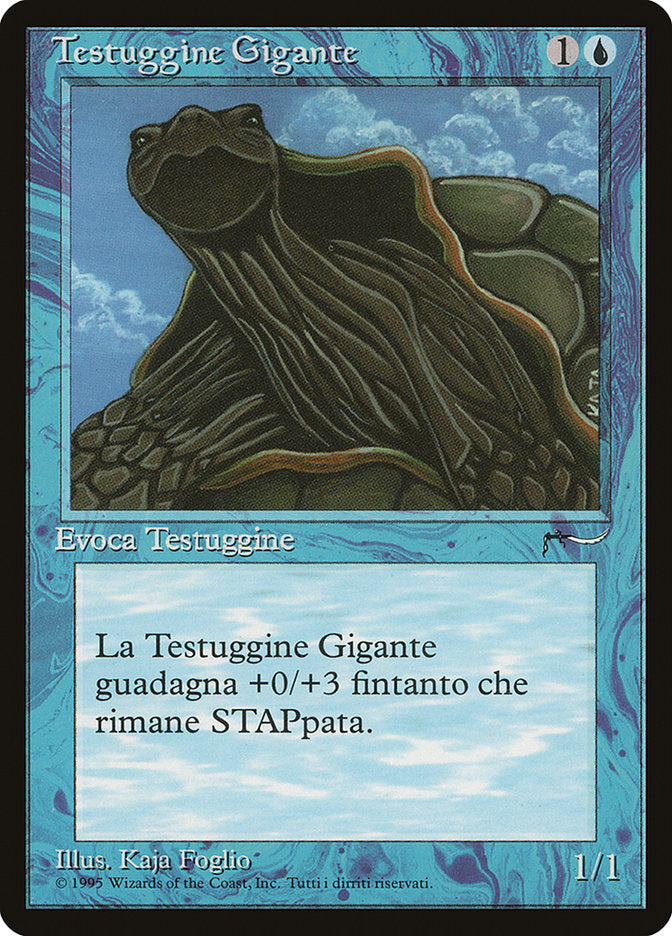 Giant Tortoise (Italian) - "Testuggine Gigante" [Rinascimento] | L.A. Mood Comics and Games