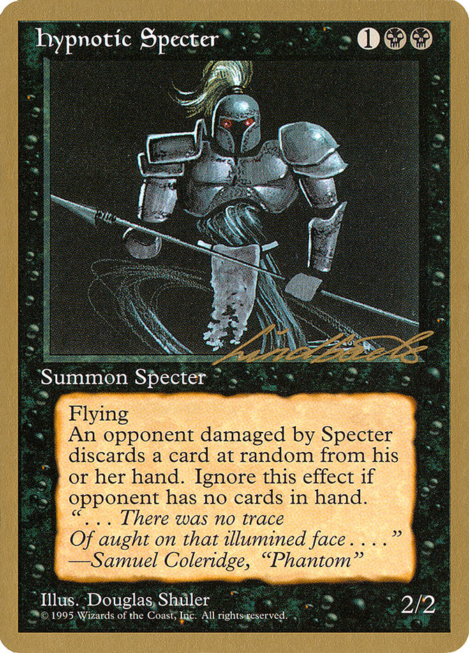 Hypnotic Specter (Leon Lindback) [Pro Tour Collector Set] | L.A. Mood Comics and Games