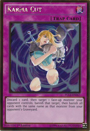 Karma Cut [PGL2-EN067] Gold Rare | L.A. Mood Comics and Games