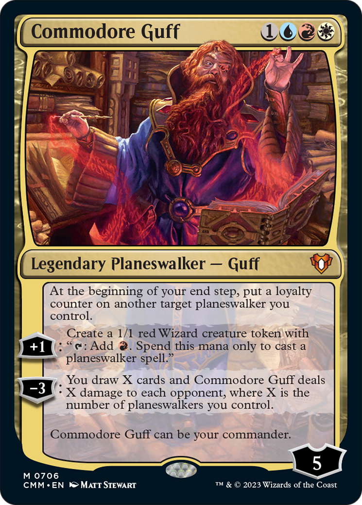 Commodore Guff [Commander Masters] | L.A. Mood Comics and Games