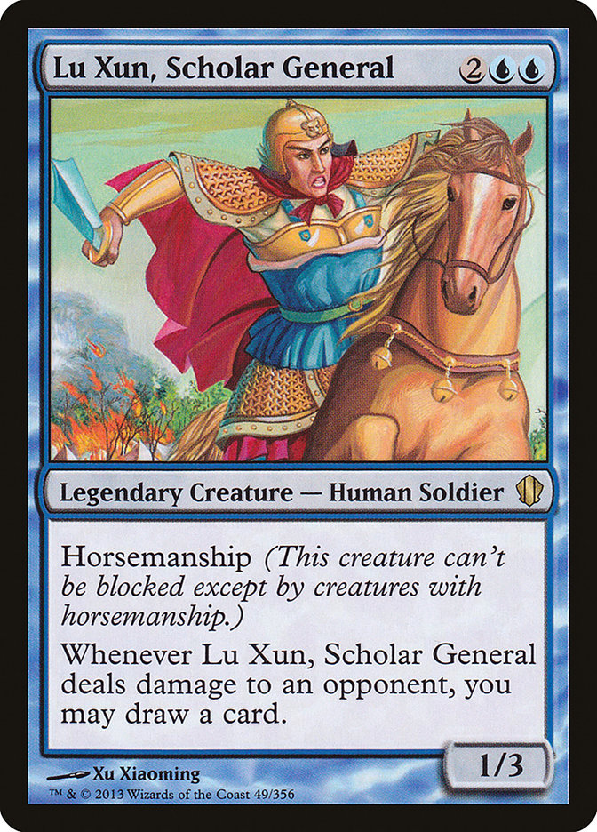Lu Xun, Scholar General [Commander 2013] | L.A. Mood Comics and Games
