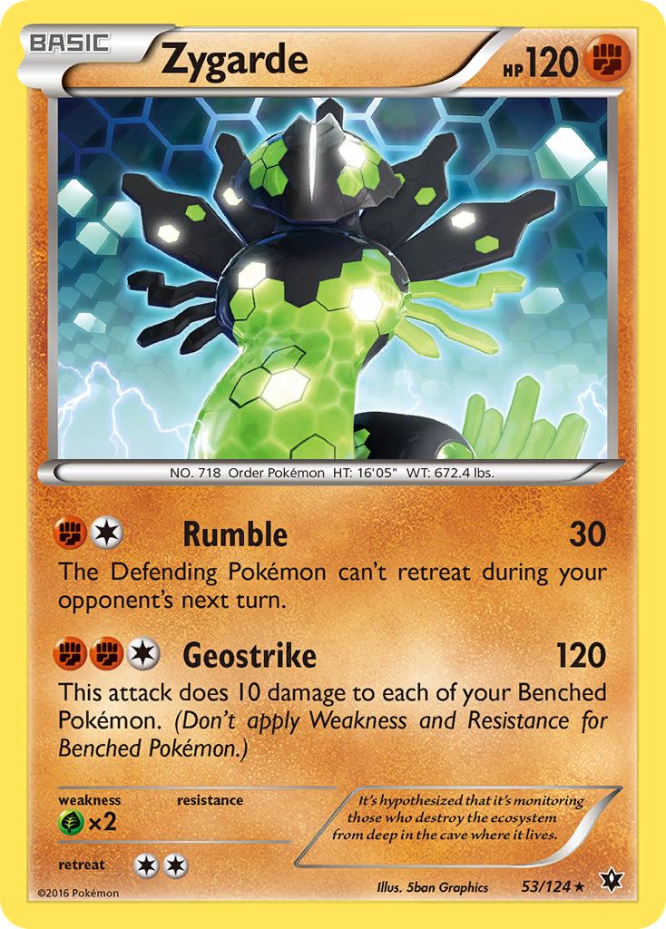 Zygarde (53/124) [XY: Fates Collide] | L.A. Mood Comics and Games
