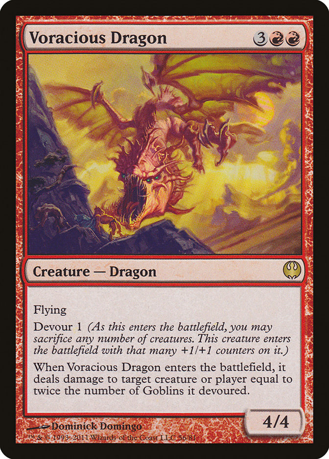 Voracious Dragon [Duel Decks: Knights vs. Dragons] | L.A. Mood Comics and Games