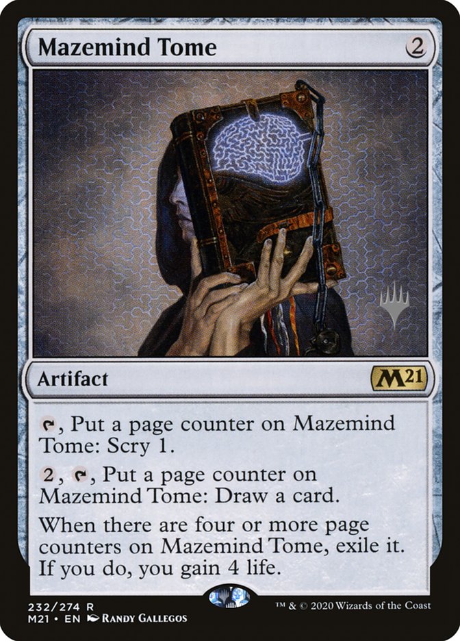 Mazemind Tome (Promo Pack) [Core Set 2021 Promos] | L.A. Mood Comics and Games